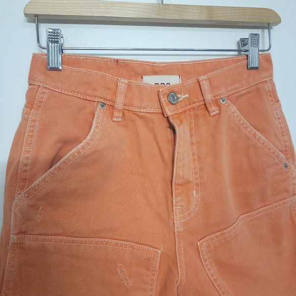 Urban Outfitters BDG Cut Off Carpenter Jean Short..sz 25 - Picture 6 of 15